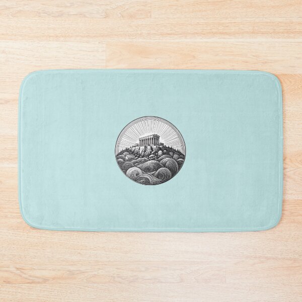 Item preview, Old World Athens, Greece Illustration designed and sold by kacperartdesign.