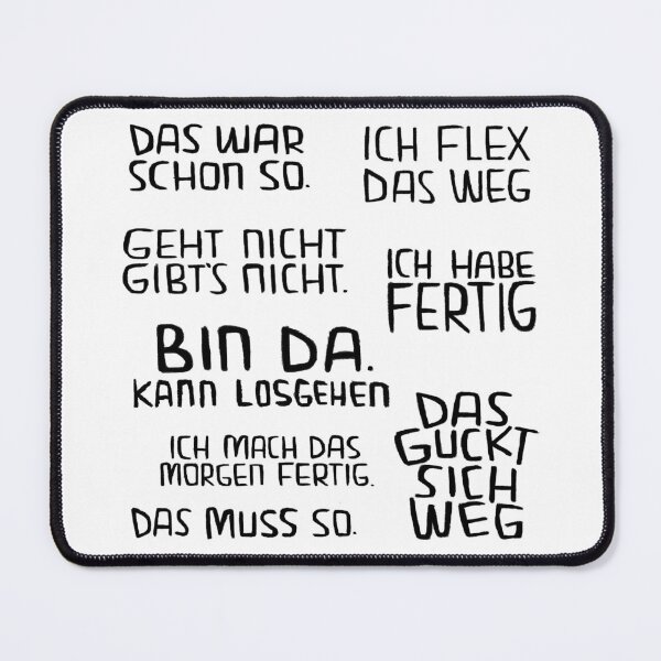 Item preview, Handwerker Sprüche Sammlung designed and sold by badlydrawnbabe.