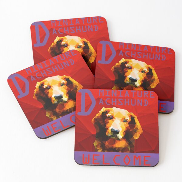 Item preview, MINIATURE DACHSHUND designed and sold by happypetarts.