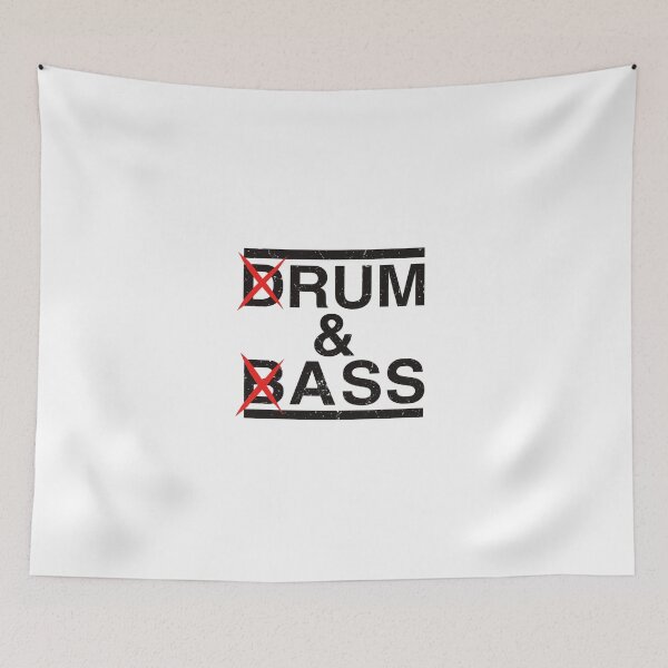 Item preview, X-Drum & Bass Statement Tee Art designed and sold by Fleetwood1994.
