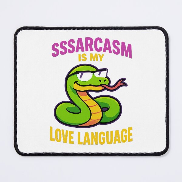 Item preview, Sarcastic Snake – Sssarcasm Is My Love Language designed and sold by Domci.