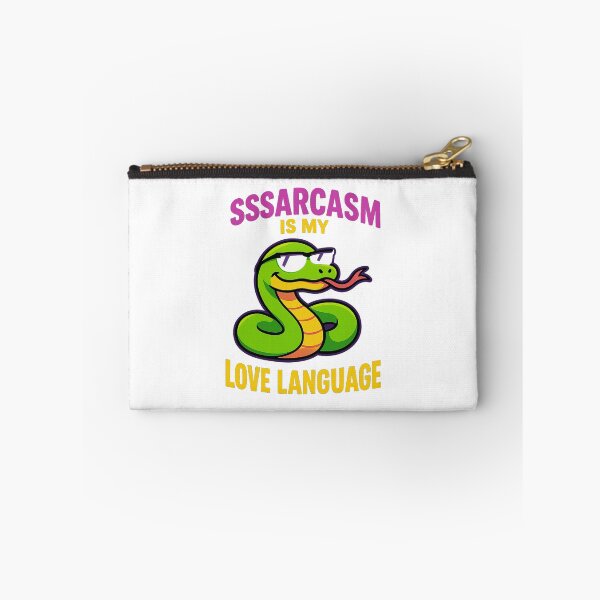Item preview, Sarcastic Snake – Sssarcasm Is My Love Language designed and sold by Domci.