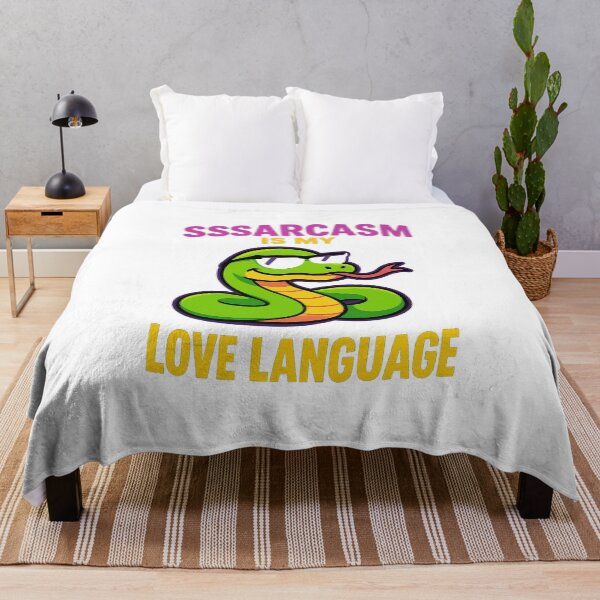 Item preview, Sarcastic Snake – Sssarcasm Is My Love Language designed and sold by Domci.