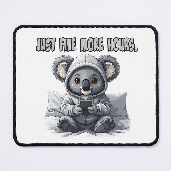 Item preview, Koala Doomscrolling in Hoodie designed and sold by Tong4130.