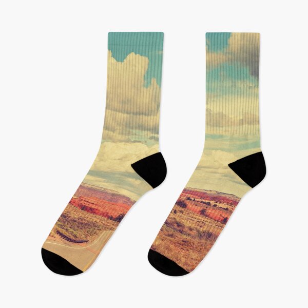 Item preview, Vintage Desert Road Trip Landscape designed and sold by MurellosArt.