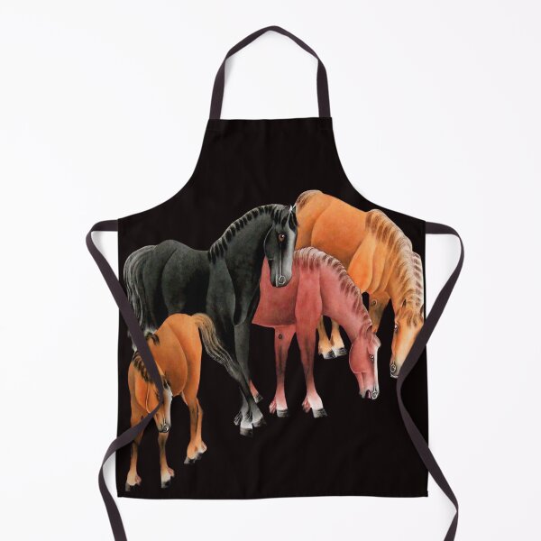 Item preview, The Horses - Chinese painting art designed and sold by Andykinoz.