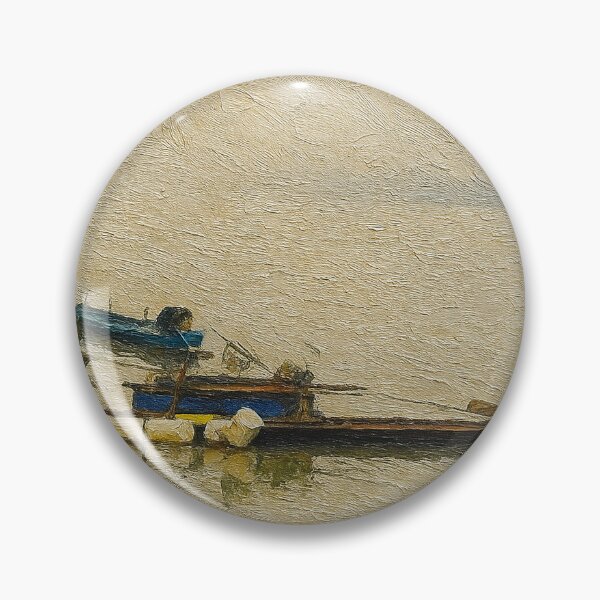 Item preview, Life Beside the Water – Textured Oil on Canvas designed and sold by PorRayong.