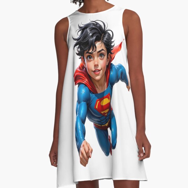 Item preview, Superman Inspired Superhero Customizable Print designed and sold by Platypus Pics.