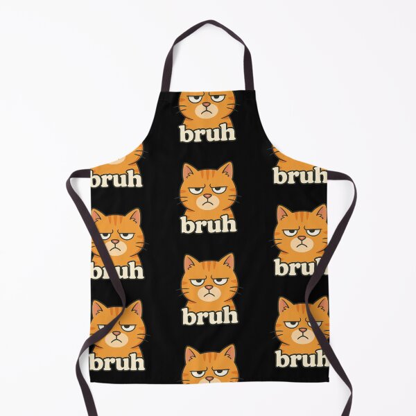 Item preview, Funny Orange Cat Bruh Humor Meme Animal Lover Boys Girls Kids designed and sold by rafaeltto.