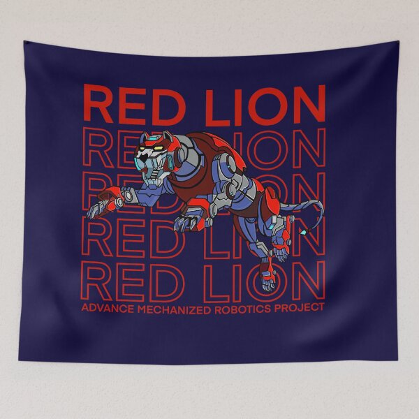 Item preview, Low Poly Project - Red Lion designed and sold by giftmones.