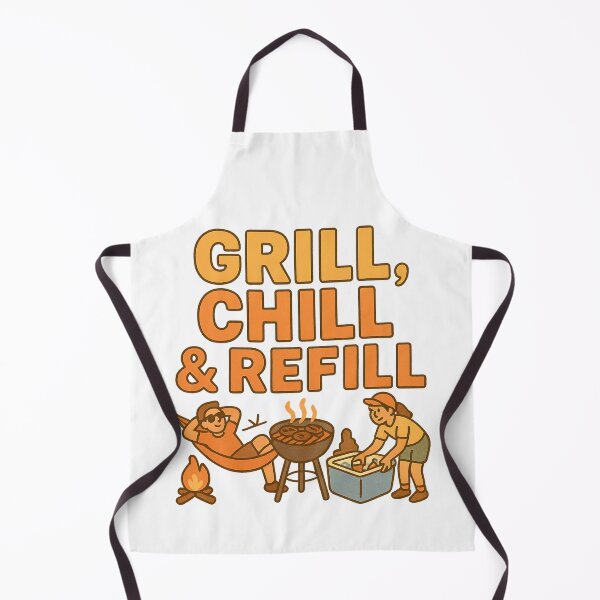 Item preview, Summer Camping- Grill, Chill, & Refill designed and sold by Rajasekar.