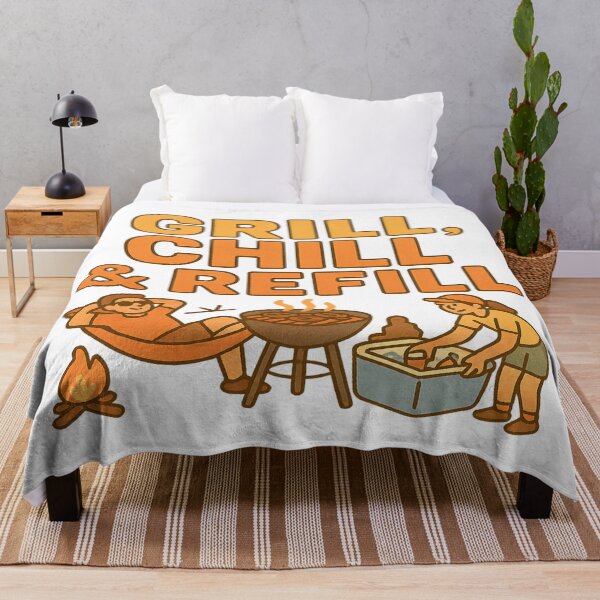 Item preview, Summer Camping- Grill, Chill, & Refill designed and sold by Rajasekar.