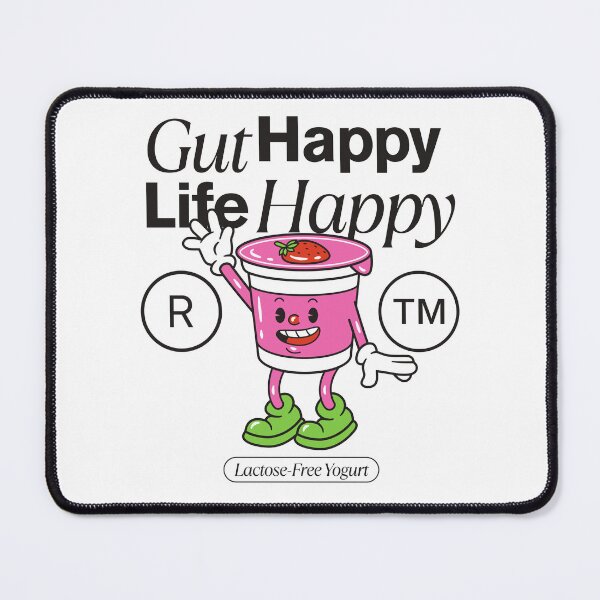 Item preview, Gut happy, Life happy designed and sold by Peerless-Prime.