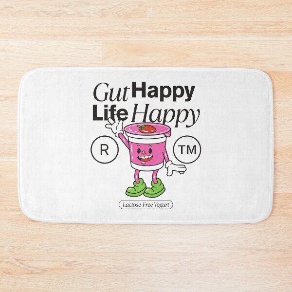 Item preview, Gut happy, Life happy designed and sold by Peerless-Prime.