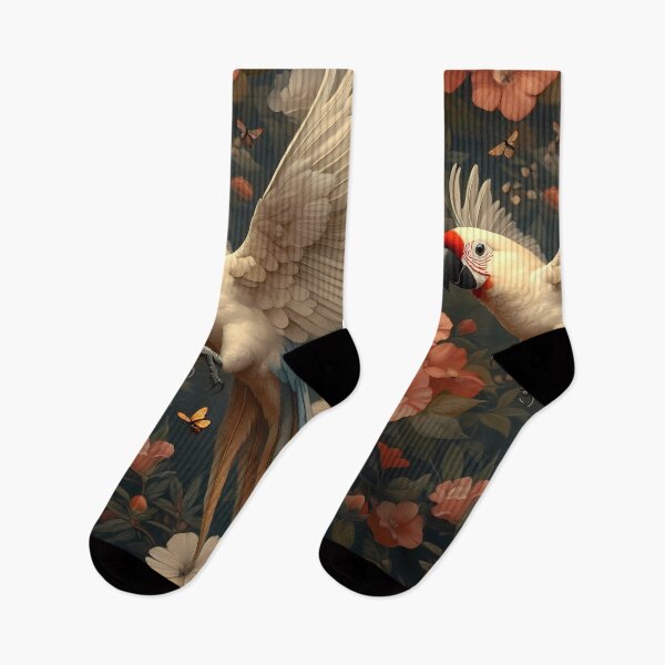 Item preview, Animal Wildlife Elegant Macaw Tropical Floral Splendor Lush Regal Design designed and sold by earlobejerk.