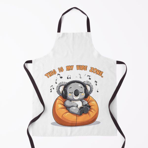 Item preview, Koala Chilling with Music on Bean Bag designed and sold by Tong4130.