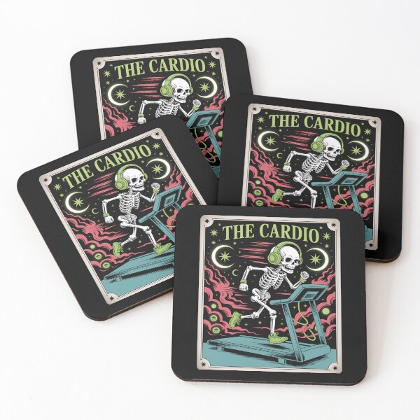Item preview, The Cardio – Funny Skeleton Running designed and sold by SignumShop.