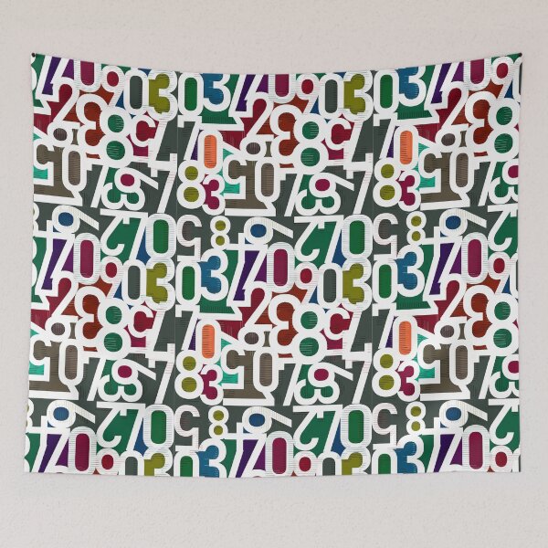 Item preview, Magic of Number Not Just Shape designed and sold by adbrotherstudio.
