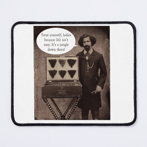 Item preview, Victorian Merkin Salesman Parody designed and sold by IanBakerToons.