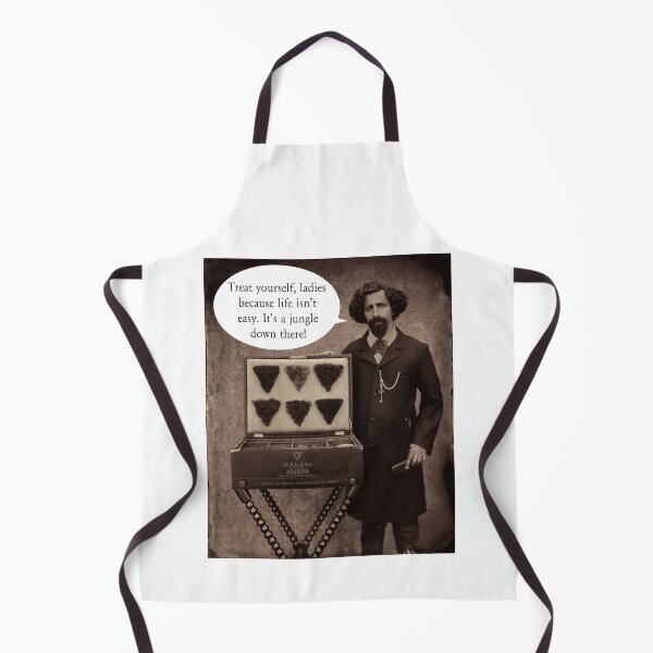 Item preview, Victorian Merkin Salesman Parody designed and sold by IanBakerToons.