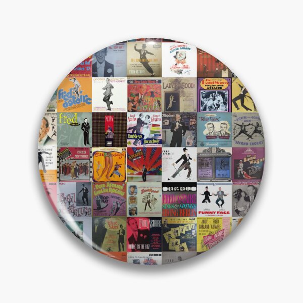 Item preview, Fred Astaire Record Collage – Vintage Album Art Collection designed and sold by hangmeart.