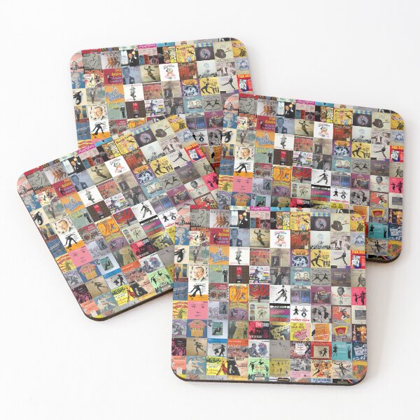 Item preview, Fred Astaire Record Collage – Vintage Album Art Collection designed and sold by hangmeart.