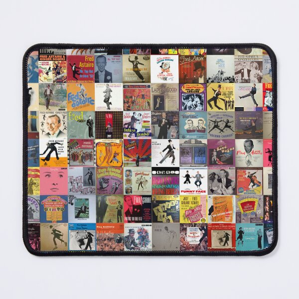 Item preview, Fred Astaire Record Collage – Vintage Album Art Collection designed and sold by hangmeart.