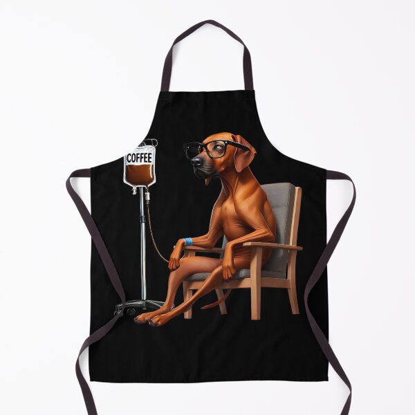 Item preview, Funny Rhodesian Ridgeback Coffee Drink Dog Lover designed and sold by Kimberley King Art King Art.