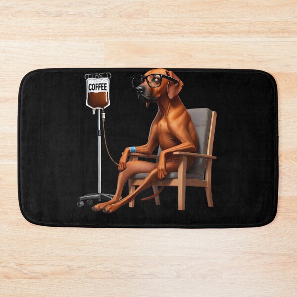 Item preview, Funny Rhodesian Ridgeback Coffee Drink Dog Lover designed and sold by Kimberley King Art  King Art.
