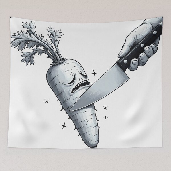 Item preview, funny carrot designed and sold by Martika7.