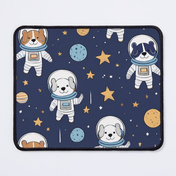 Item preview, Space Cartoon Dogs Pattern designed and sold by CosmoDigitally.