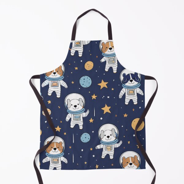Item preview, Space Cartoon Dogs Pattern designed and sold by CosmoDigitally.