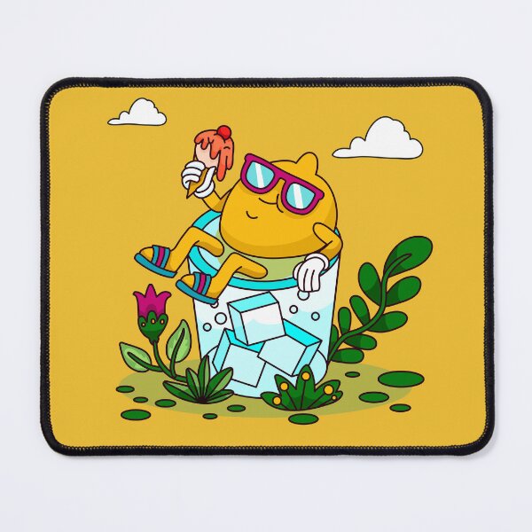 Item preview, Cool Lemon Chillaxin’ – Summer Cartoon Vibes designed and sold by Wise-Geek.
