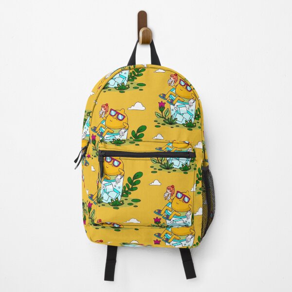Item preview, Cool Lemon Chillaxin’ – Summer Cartoon Vibes designed and sold by Wise-Geek.