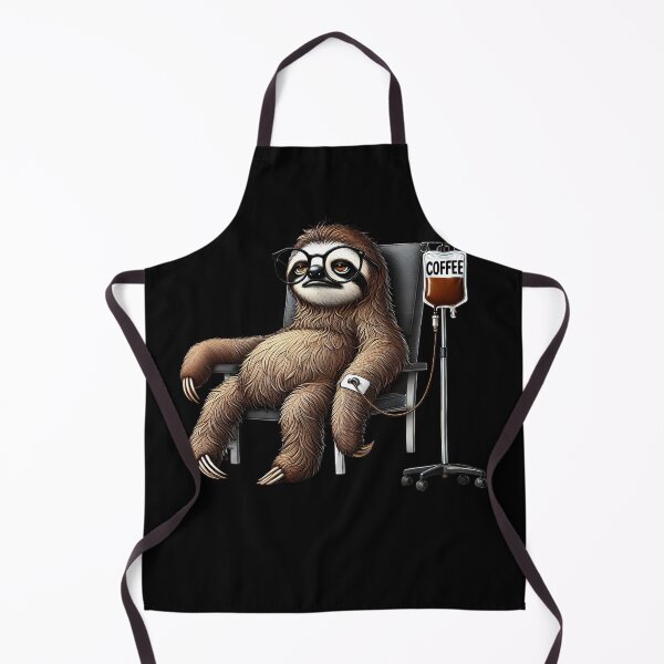 Item preview, Funny Sloth IV Coffee Drink Animal Lover designed and sold by Kimberley King Art King Art.