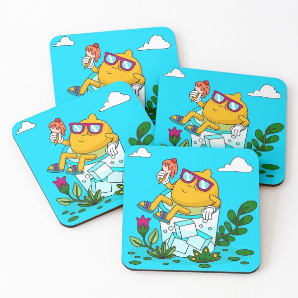 Item preview, Chillaxin’ Cool Lemon – Summer Cartoon Vibes designed and sold by Wise-Geek.
