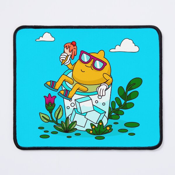 Item preview, Chillaxin’ Cool Lemon – Summer Cartoon Vibes designed and sold by Wise-Geek.