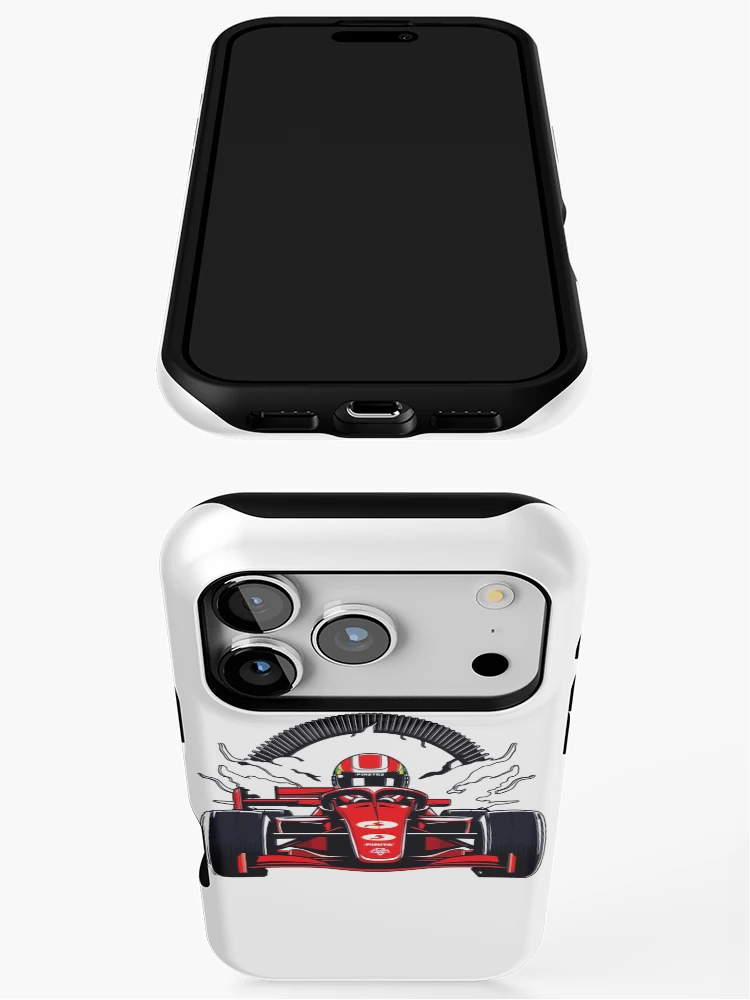 Thumbnail 3 of 4, iPhone Case, Red Racer Formula designed and sold by TriForceDesign.