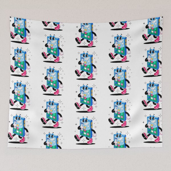 Item preview, App-y to See You – Cute Cartoon Smartphone designed and sold by Wise-Geek.