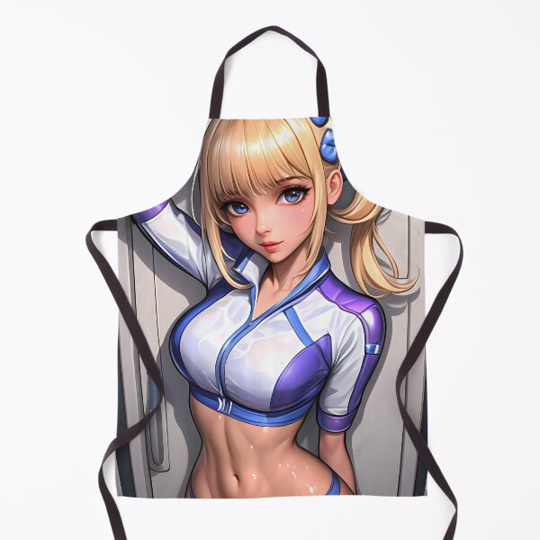 Item preview, Ais Wallenstein DanMachi Anime Bathroom Knight-Maiden Portrait designed and sold by juniorcastros.