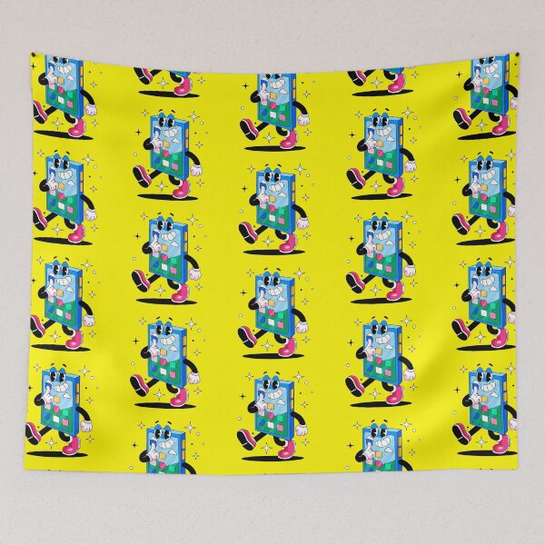 Item preview, App-y to See You – Cute Cartoon Smartphone designed and sold by Wise-Geek.