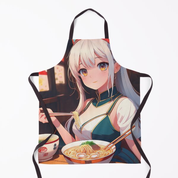 Artikelvorschau, Anime-Mädchen isst Ramen entworfen und verkauft von CosmoDigitally.