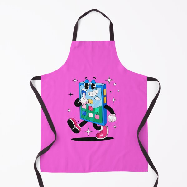 Item preview, App-y to See You – Cute Cartoon Smartphone designed and sold by Wise-Geek.