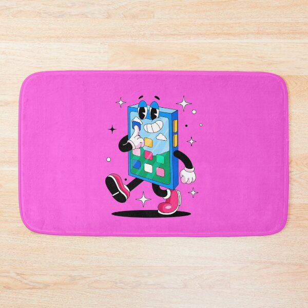 Item preview, App-y to See You – Cute Cartoon Smartphone designed and sold by Wise-Geek.