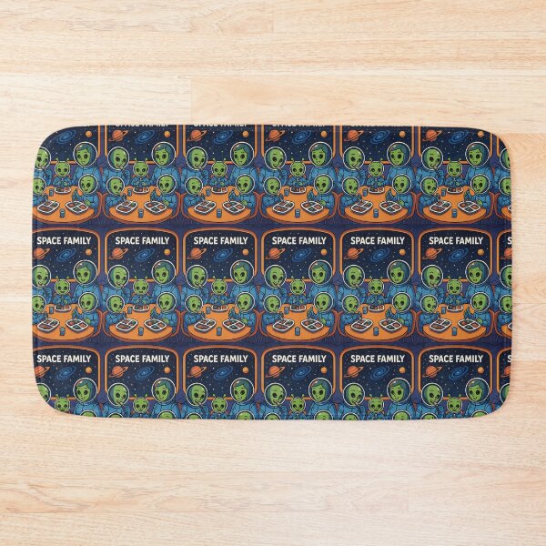 Item preview, Space Family Dinner Time designed and sold by MarylinMonroeMi.