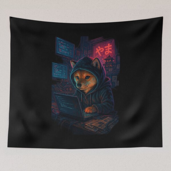Artikelvorschau, Shiba-Hacker – Programmieren wie ein Hund entworfen und verkauft von YamiHaus.