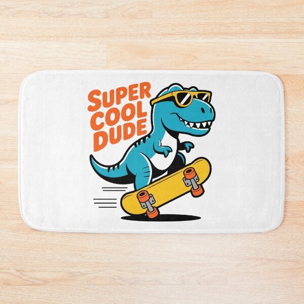 Item preview, Super Cool Dude T-Rex Scateboarding designed and sold by Traveldrawings.
