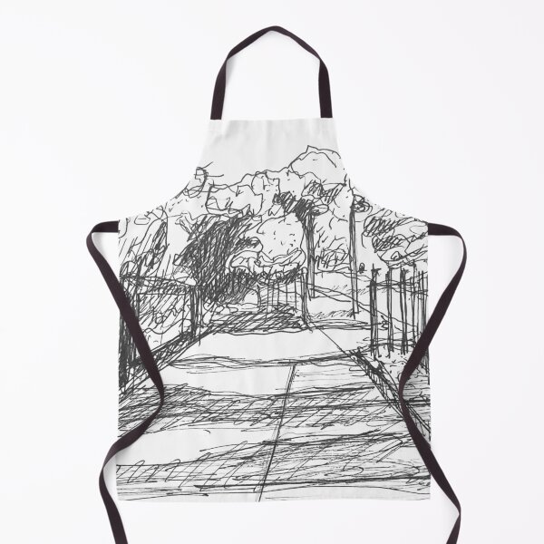 Item preview, entrance sketch designed and sold by Tereza Pilar Art.