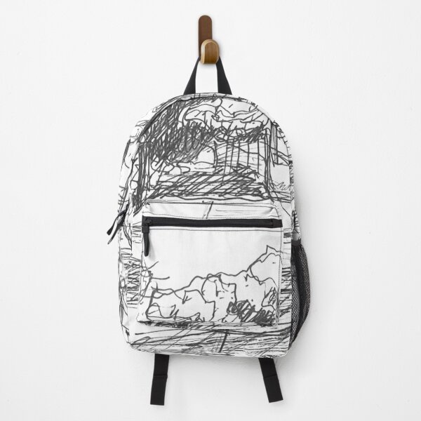 Item preview, entrance sketch designed and sold by Tereza Pilar Art.