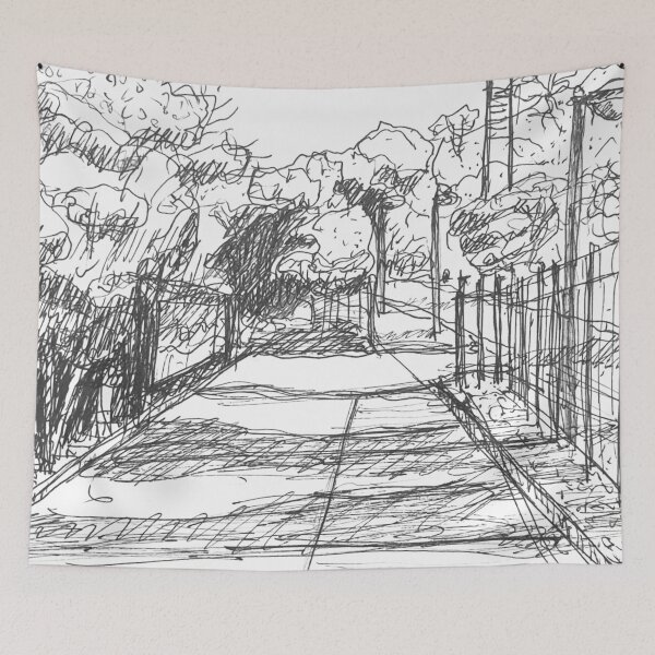 Item preview, entrance sketch designed and sold by Tereza Pilar  Art.